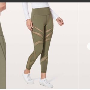 lululemon Wunder Under Mesh sz 10